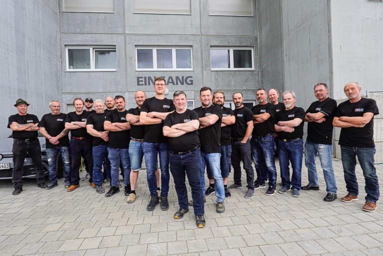 FS Bau Team eine Gruppe von Männern